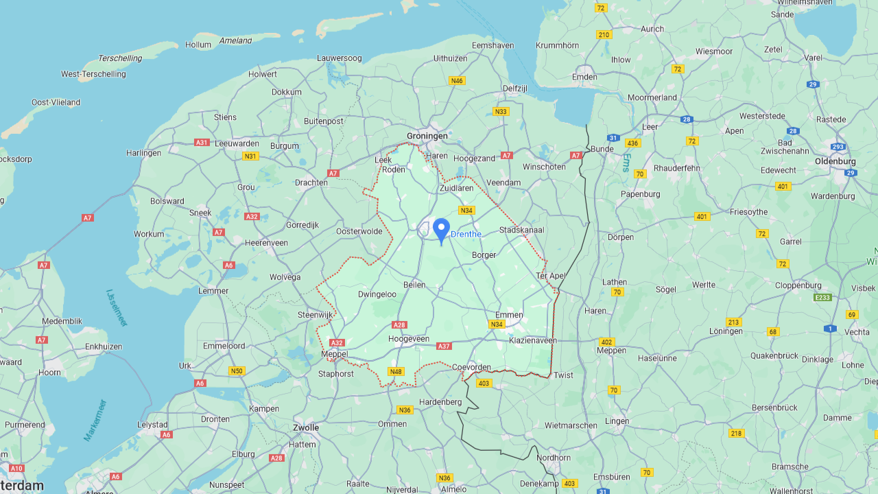 Lokaal adverteren in Drenthe Map