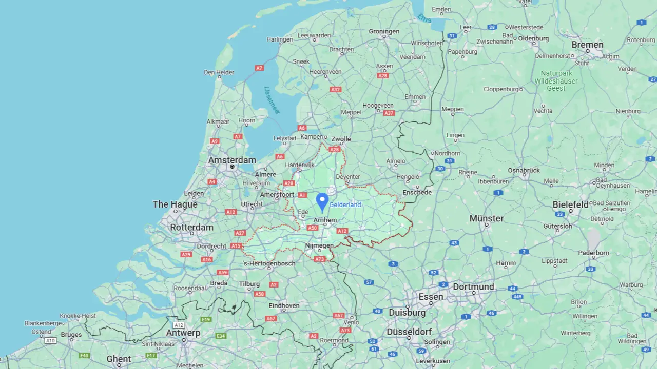 Lokaal adverteren in Gelderland Map