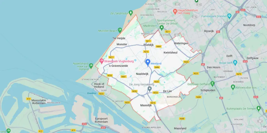 Westland Map