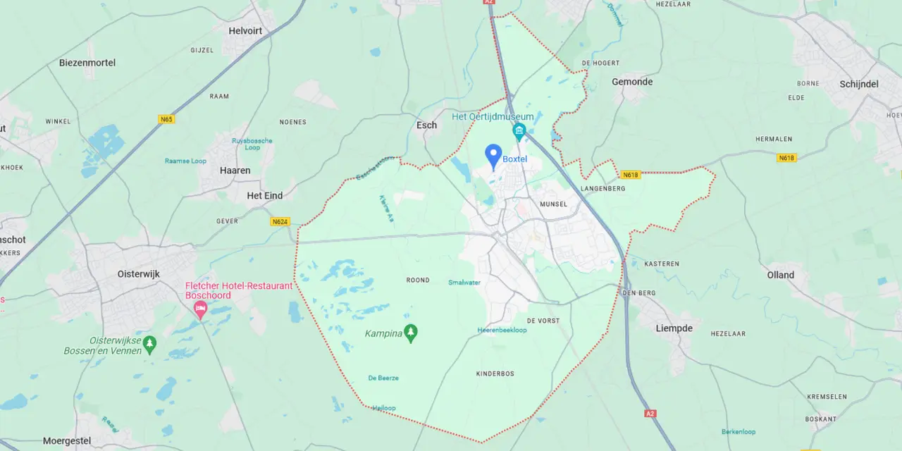 Boxtel Map
