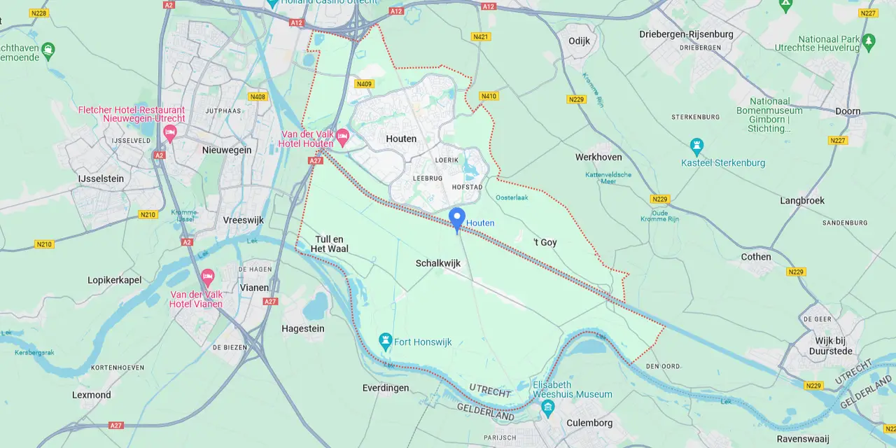 Houten Map