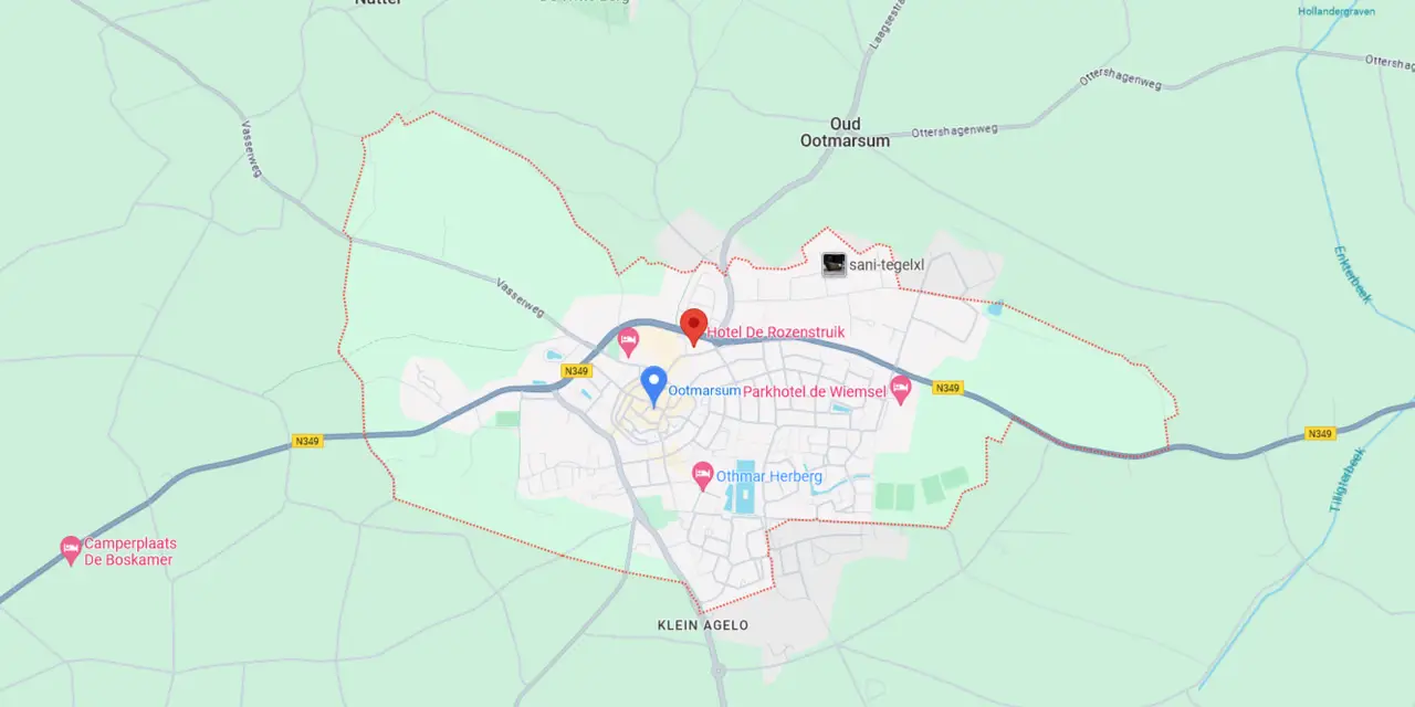 Ootmarsum Map