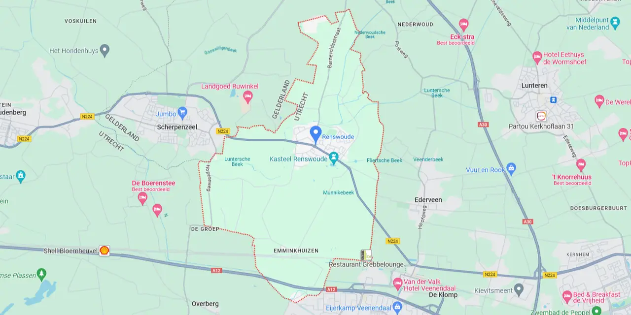 Renswoude Map