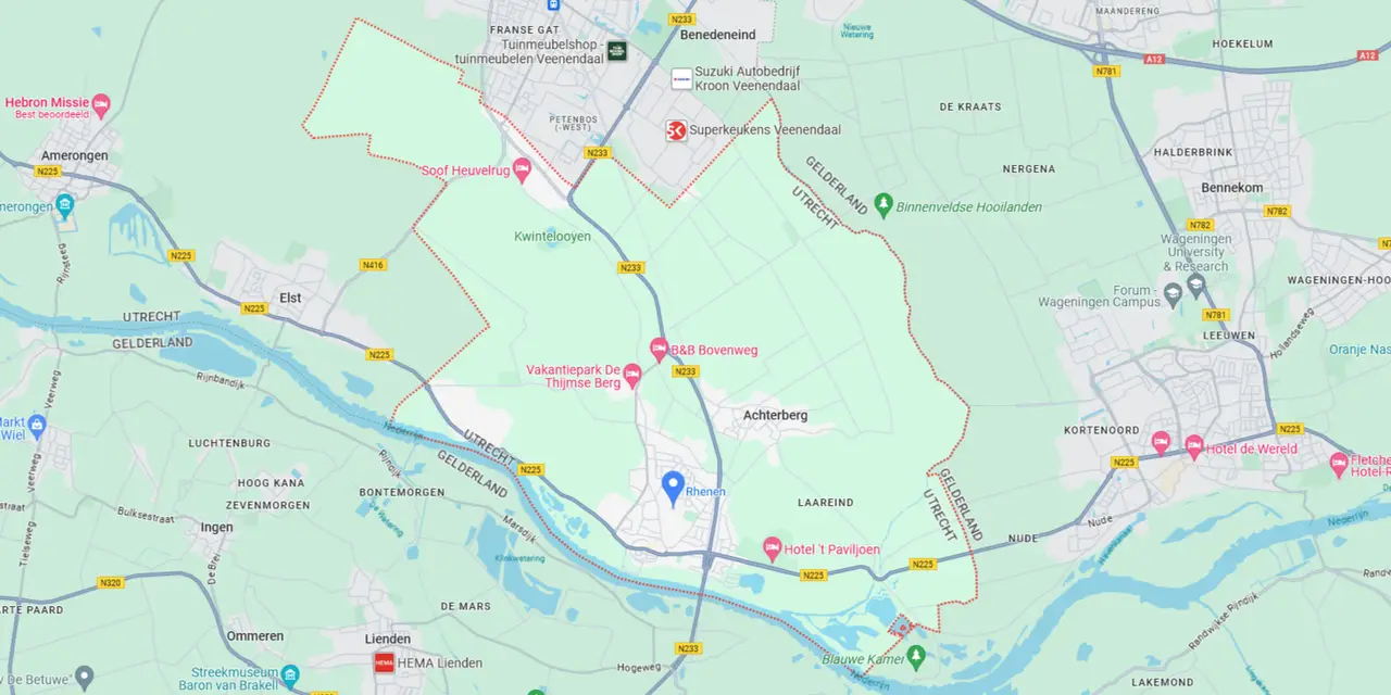Rhenen Map
