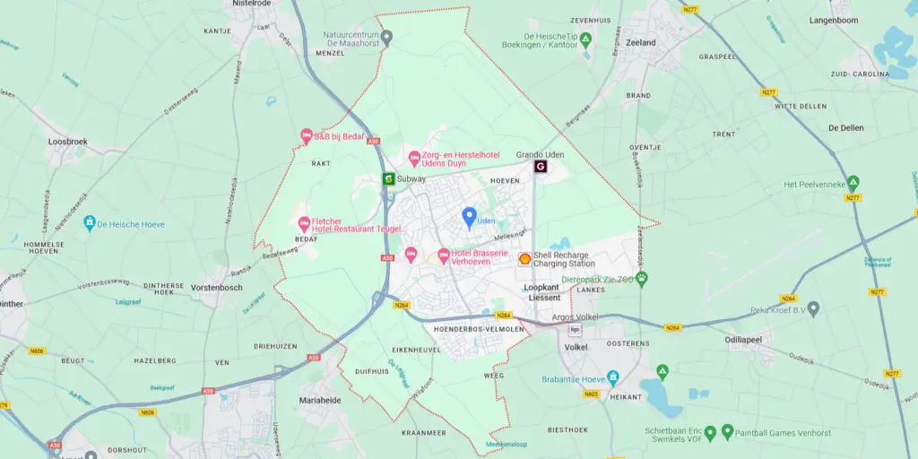 Uden Map