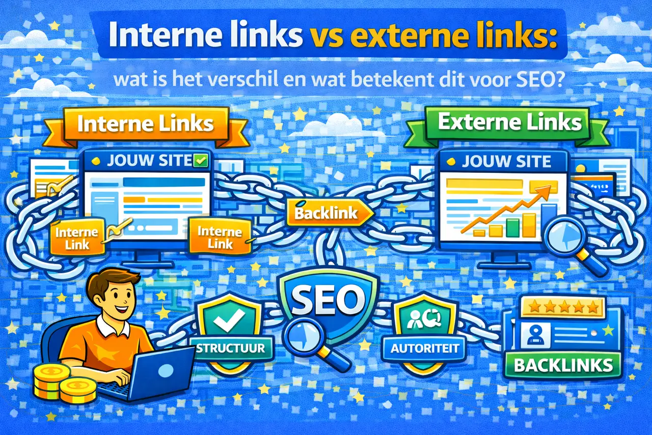 Interne links vs externe links wat is het verschil en wat betekent dit voor SEO