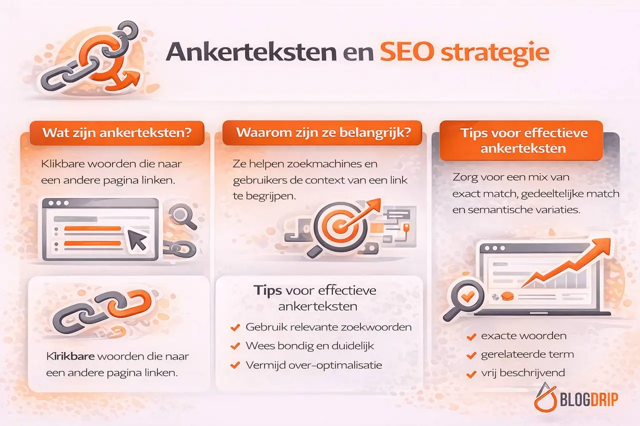 Ankerteksten en SEO strategie