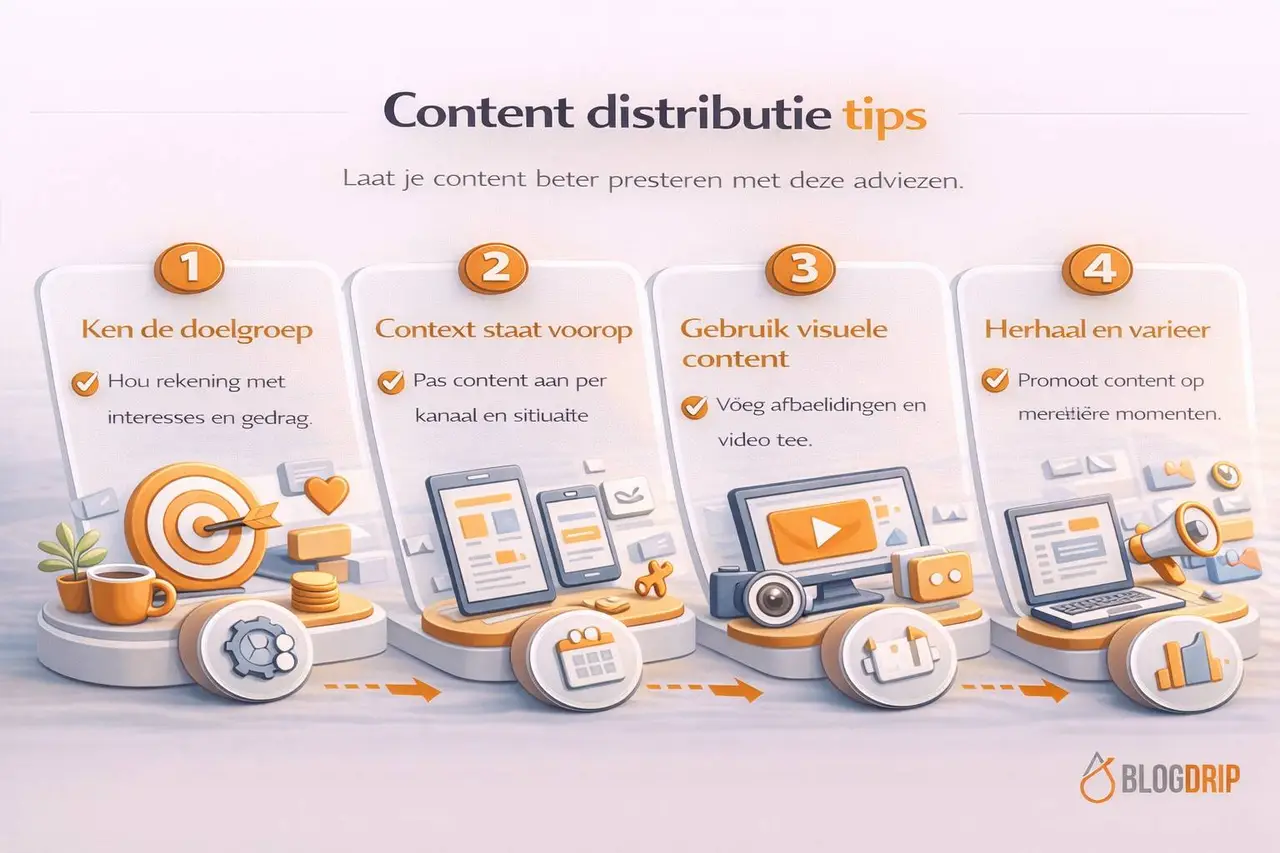 Content distributie tips