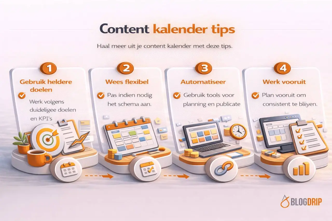 Content kalender tips