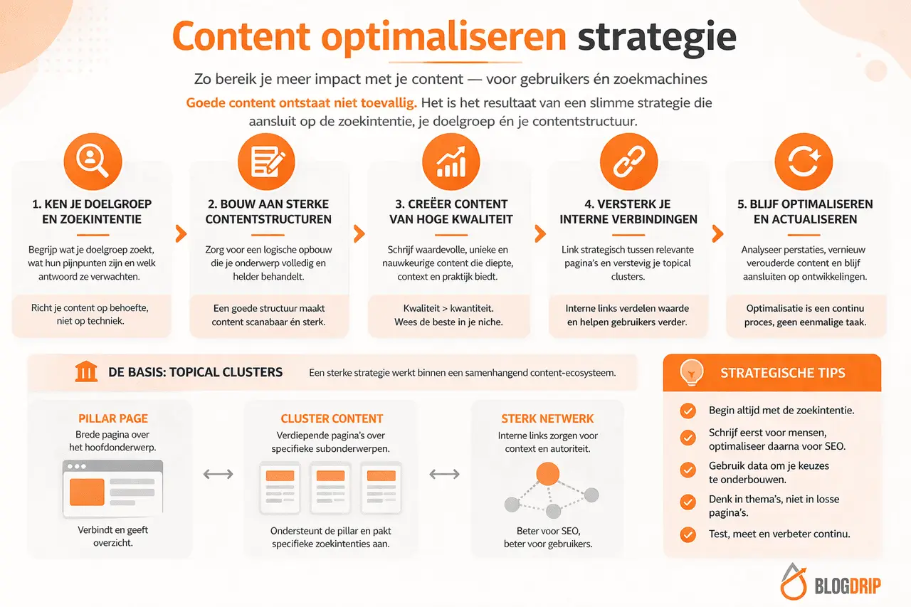 Content optimaliseren strategie