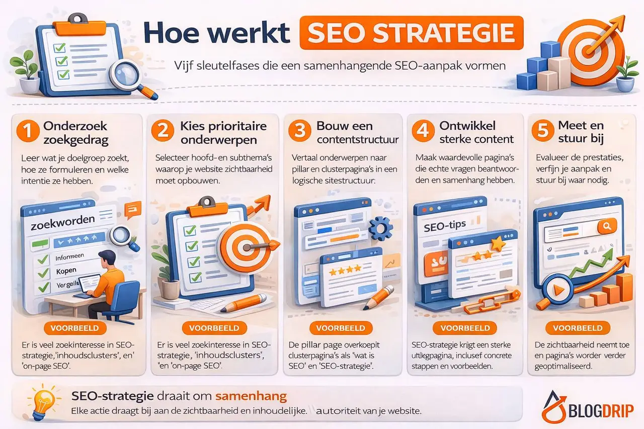 Hoe werkt SEO strategie