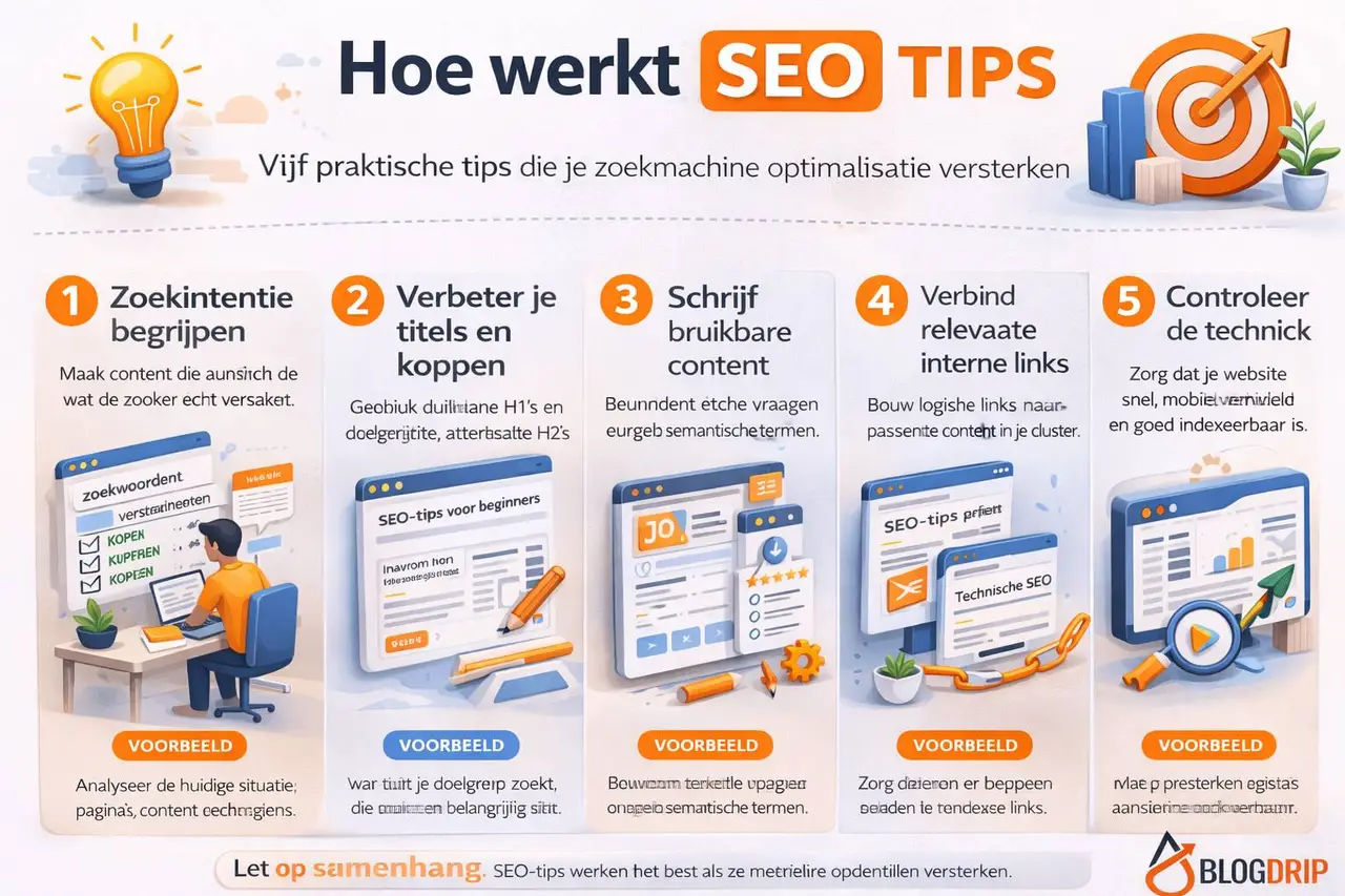 Hoe werkt SEO tips