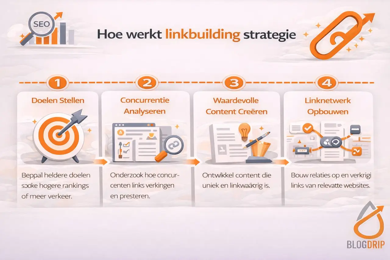 Hoe werkt linkbuilding strategie