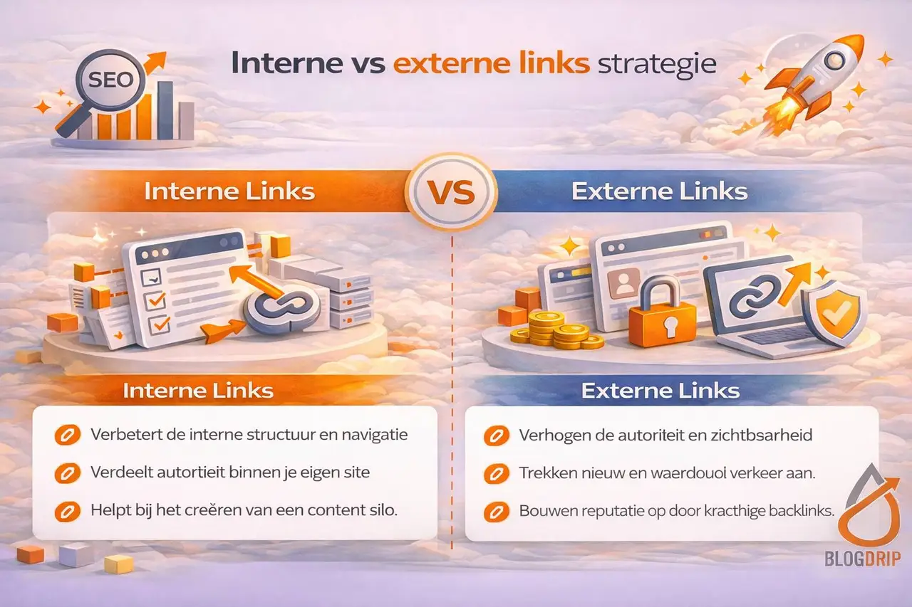 Interne vs externe links checklist