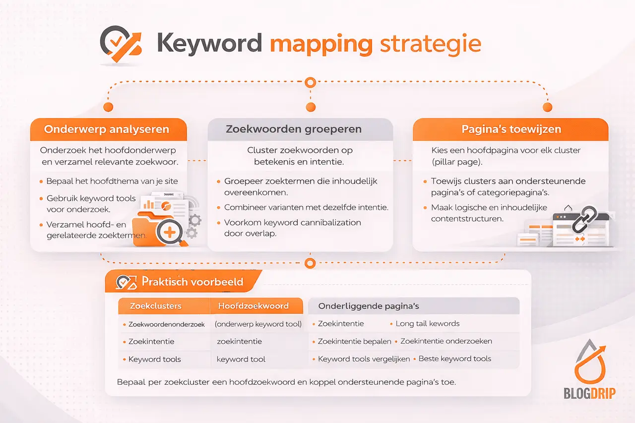 Keyword mapping strategie