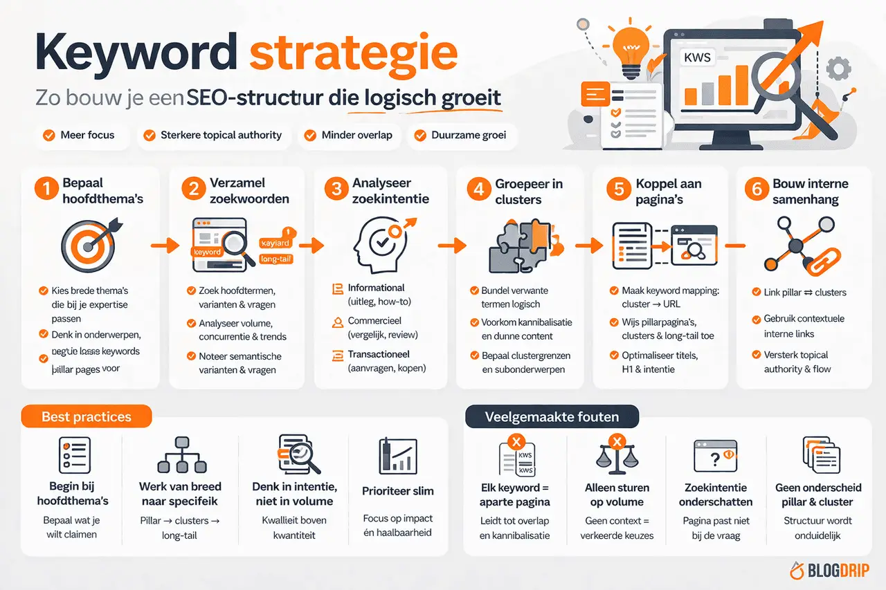 Keyword strategie
