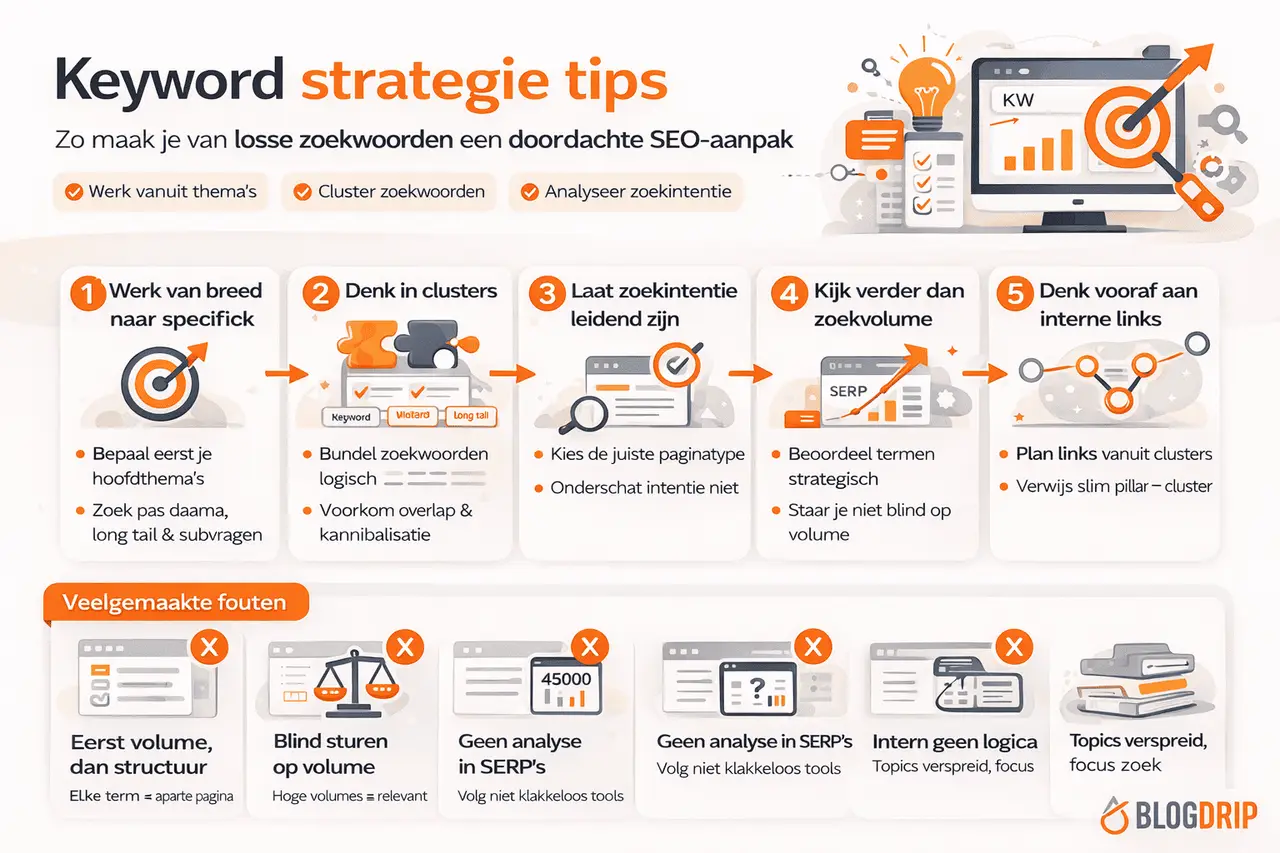 Keyword strategie tips