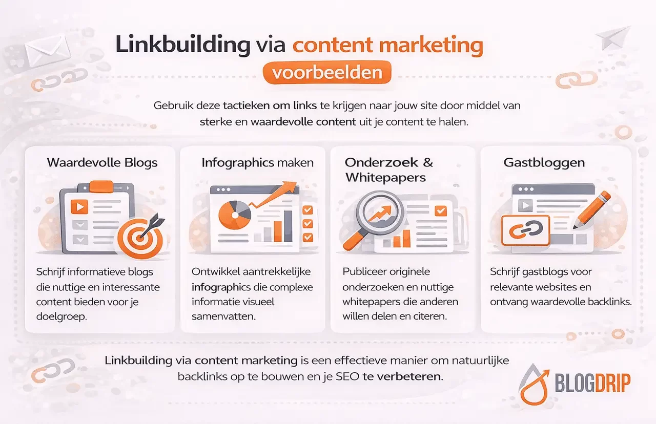 Linkbuilding via content marketing voorbeelden