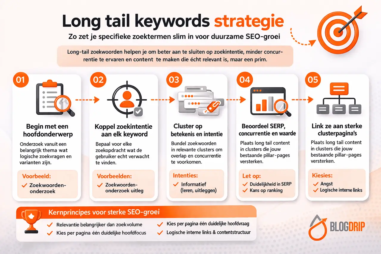 Long tail keywords strategie