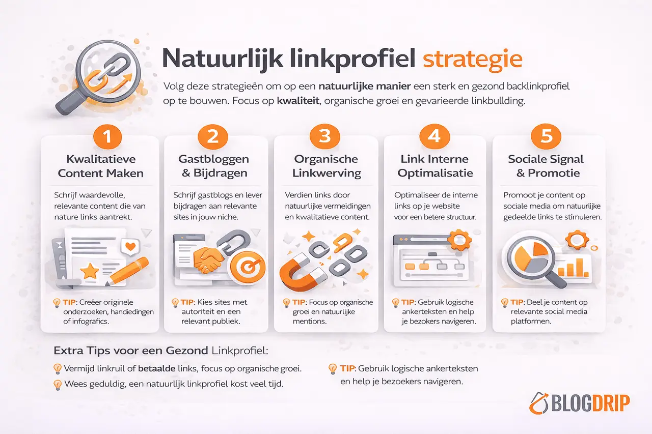 Natuurlijk linkprofiel strategie