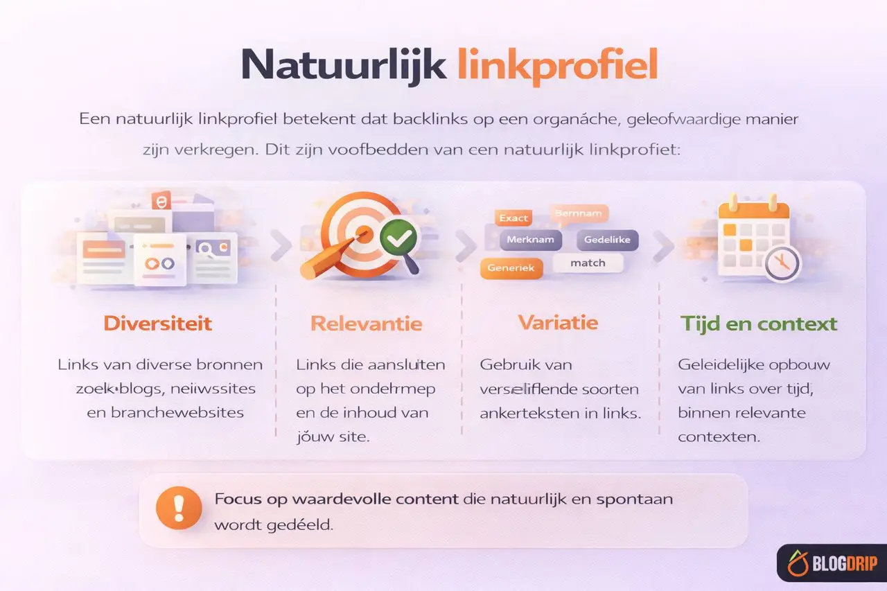 Natuurlijk linkprofiel