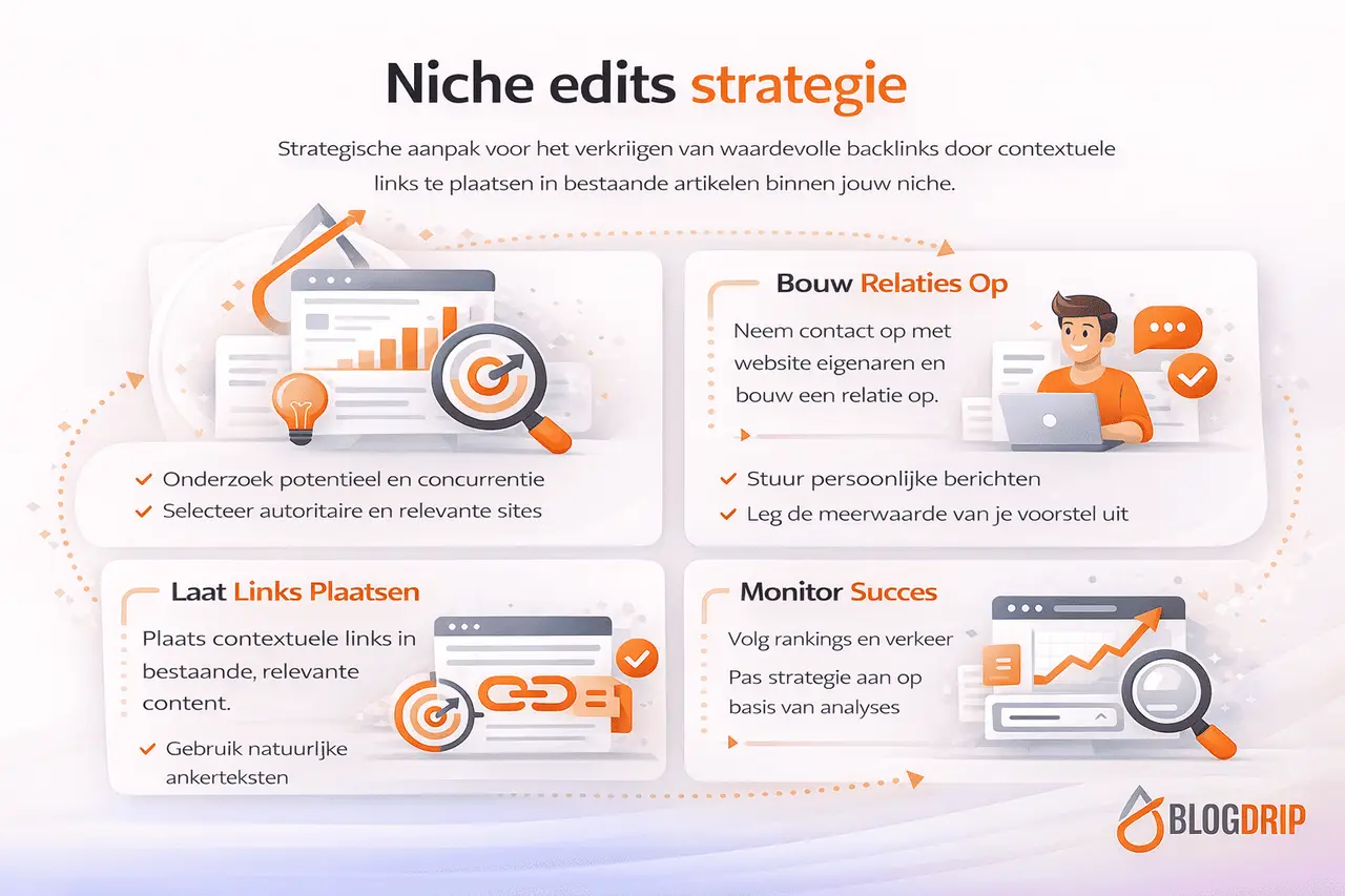 Niche edits strategie