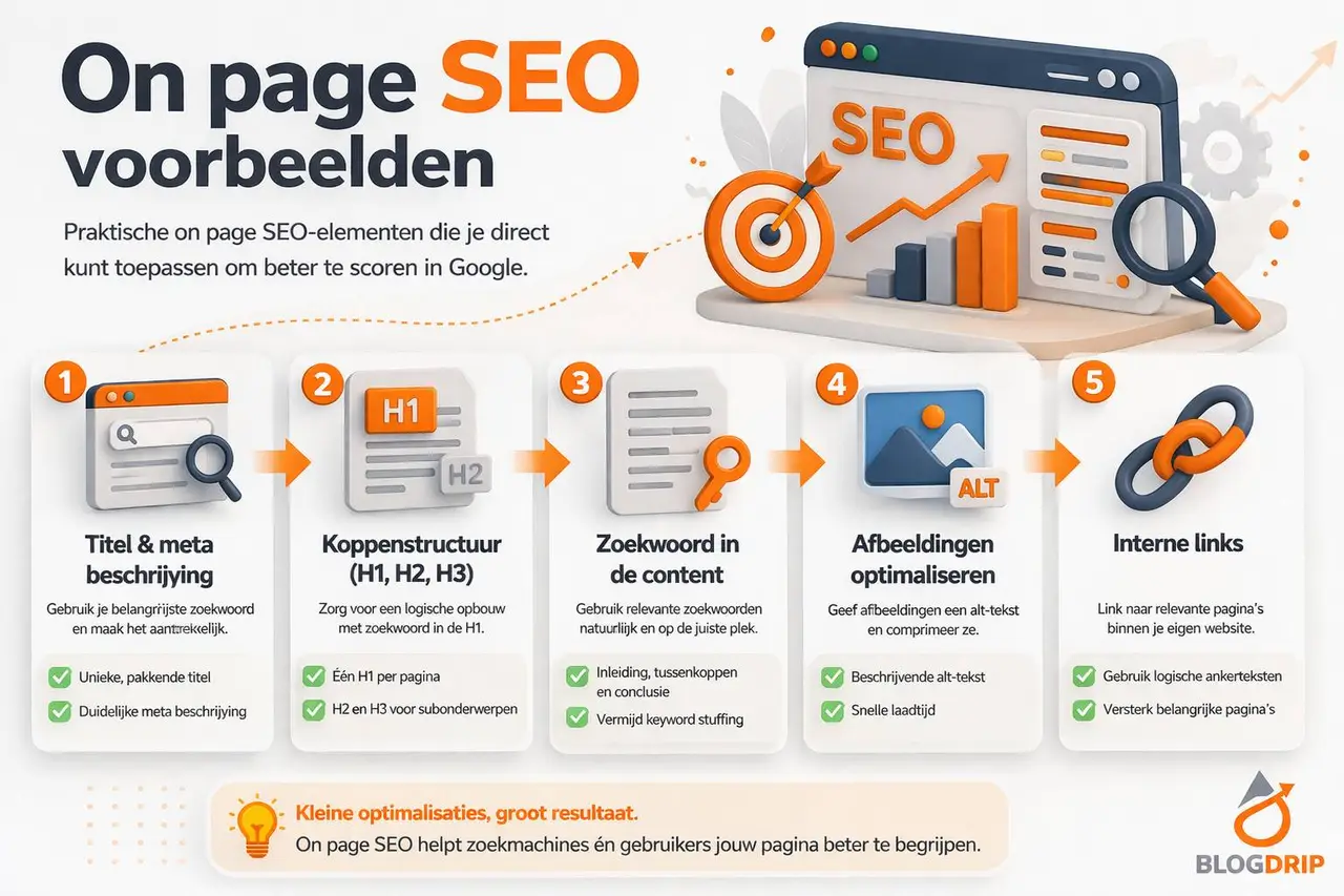 On page SEO voorbeelden