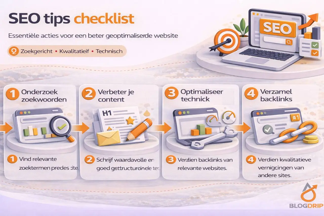 SEO tips checklist - SEO tips