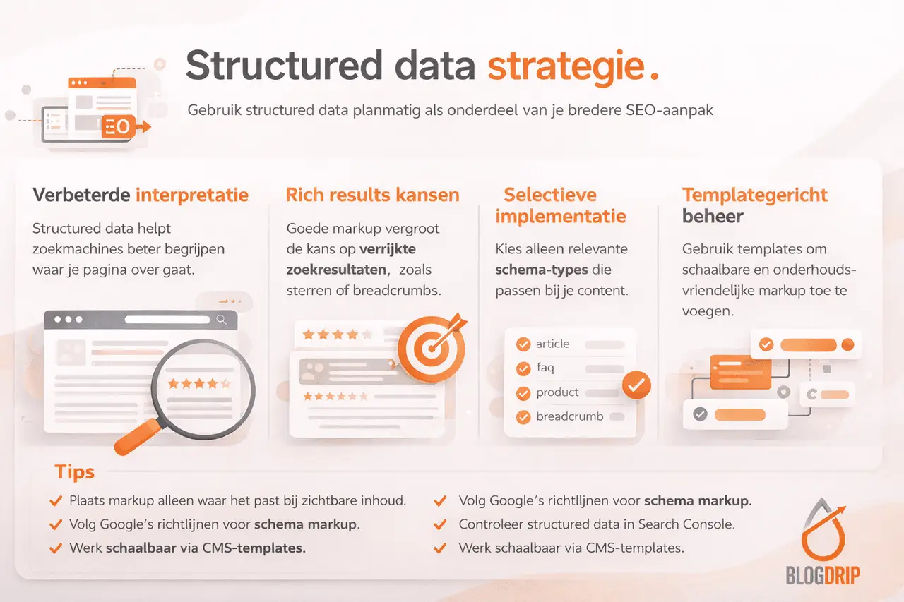 Structured data strategie