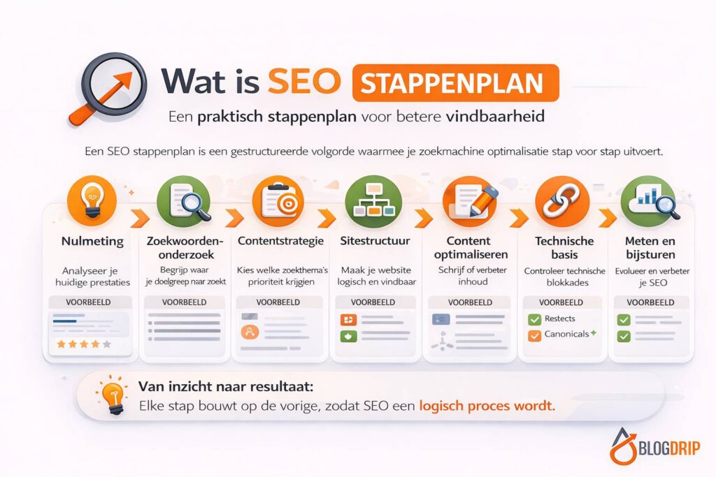 Wat is SEO stappenplan Wat is SEO stappenplan 2