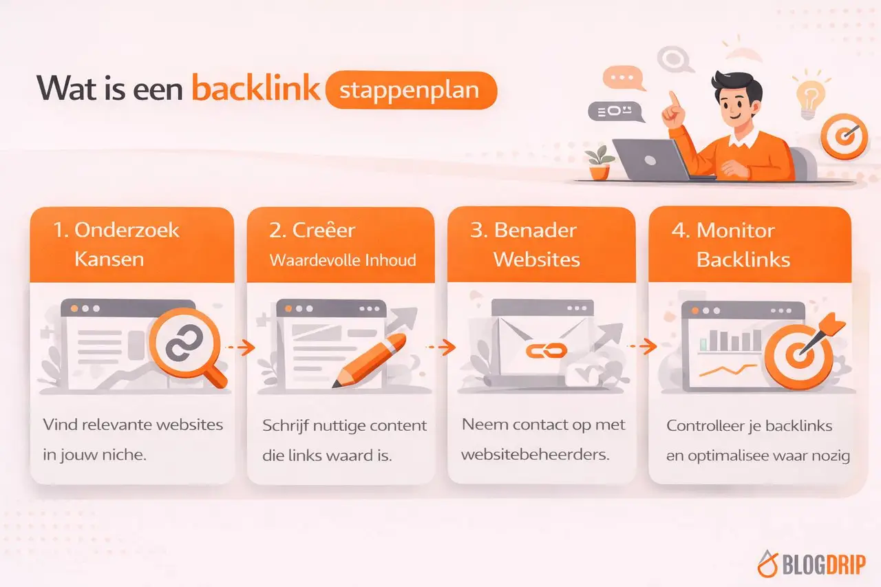 Wat is een backlink stappenplan