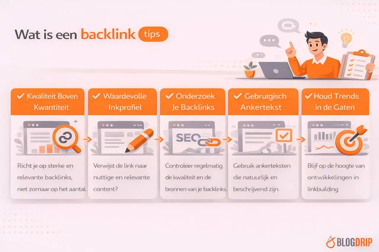 Wat is een backlink tips