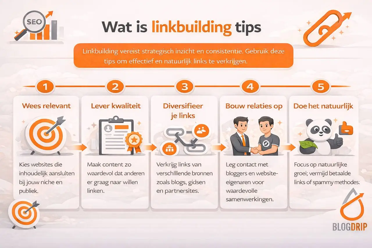 Wat is linkbuilding tips