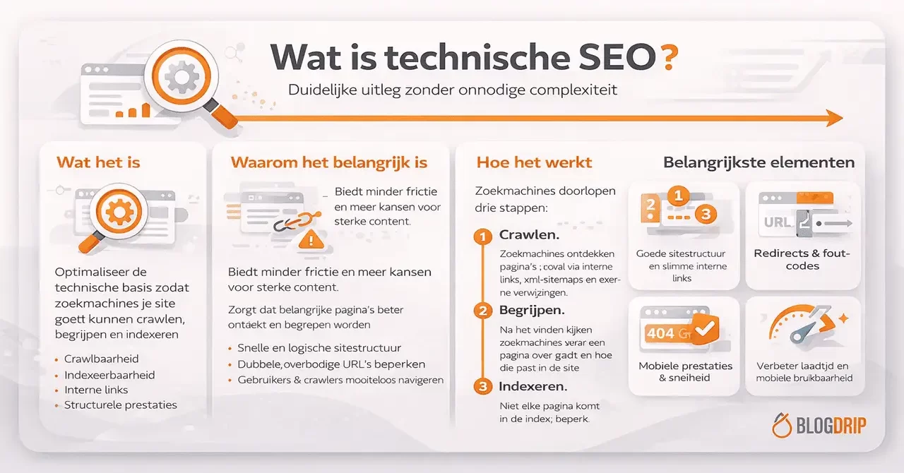 Wat is technische SEO