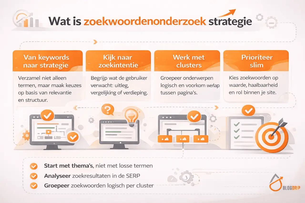 Wat is zoekwoordenonderzoek strategie