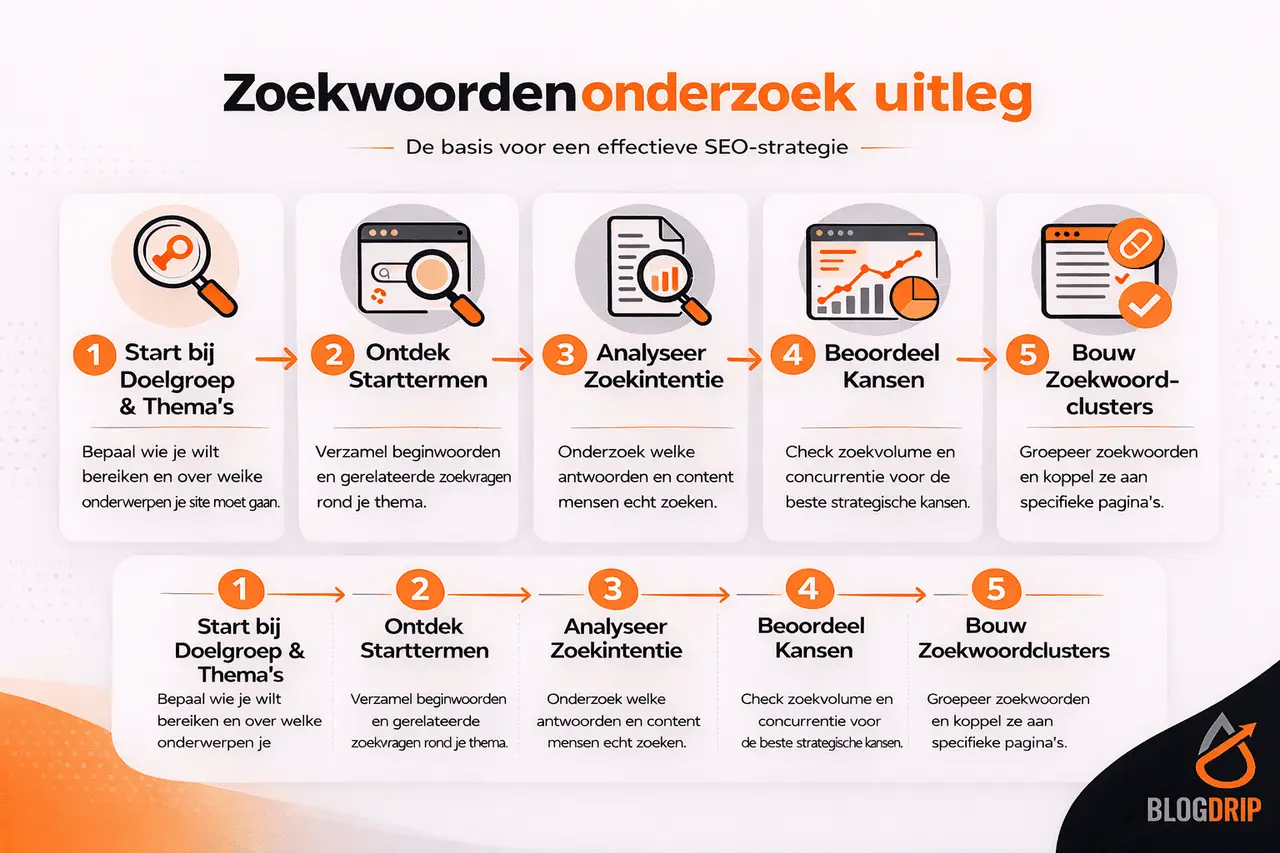 Zoekwoordenonderzoek uitleg