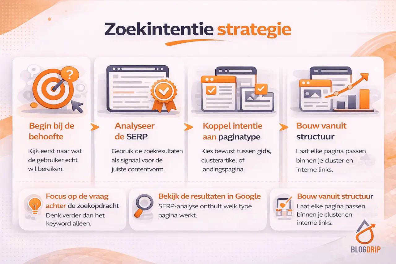 zoekintentie strategie